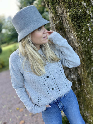 Care by me Maria Cardigan Light Grey