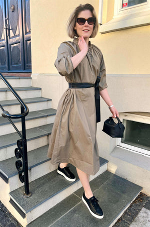 Cathrine Hammel Poplin bohemian wide dress