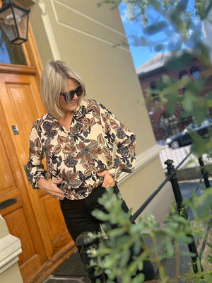 Riccovero Cream Top