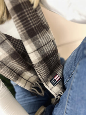 Lexington Massachusetts Recycled Wool Blend Scarf