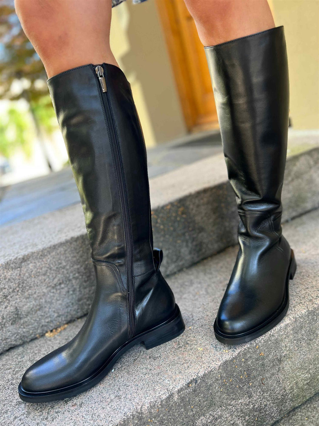 Laura Bellariva Vitello Stretch Nappa Nero