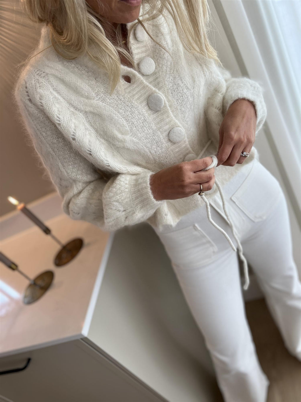 Ella&il Sophia Chunky Cardigan