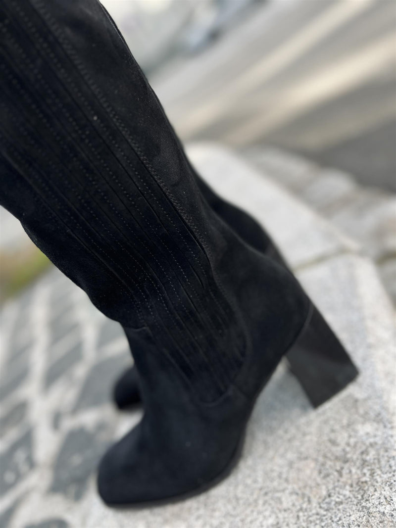 Camilla Pihl Siwa Suede Knee Boot