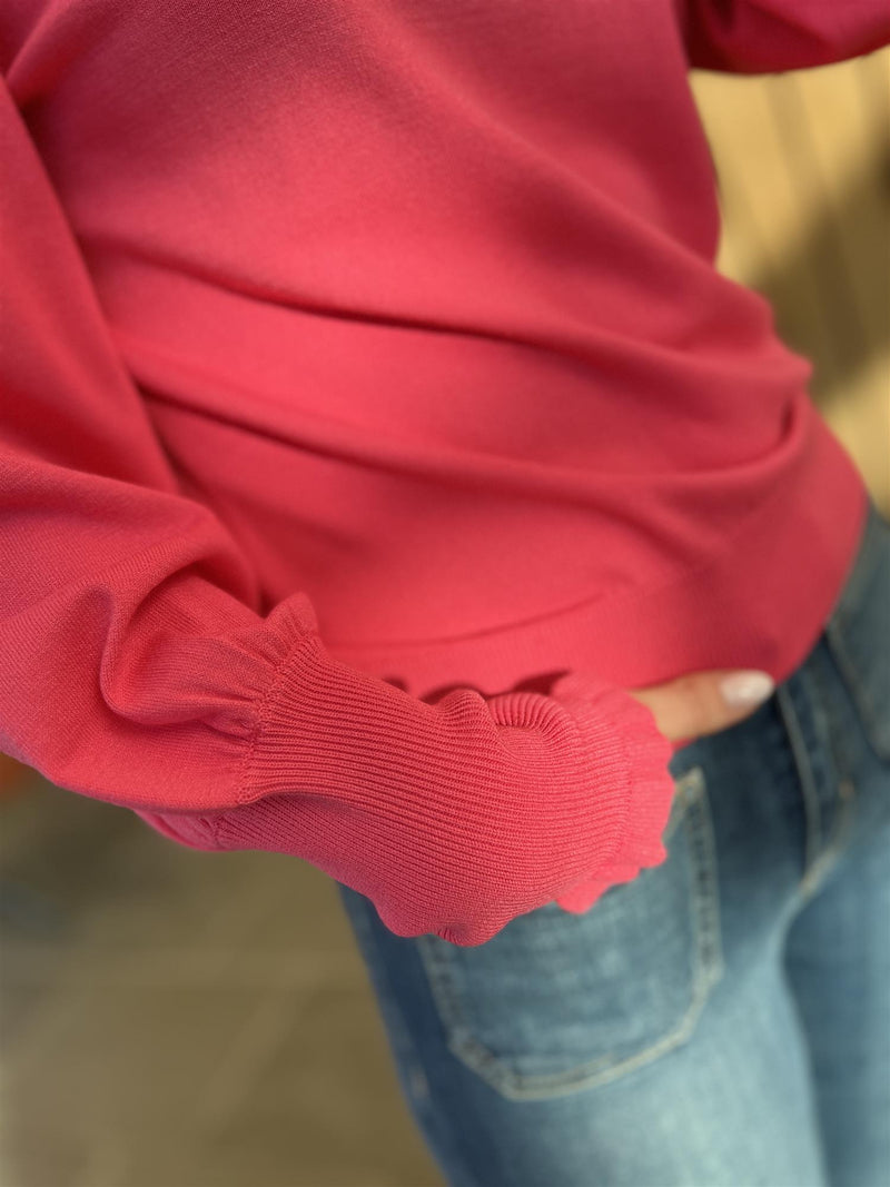 Fabienne Chapot Molly Ballon Pullover Rosa