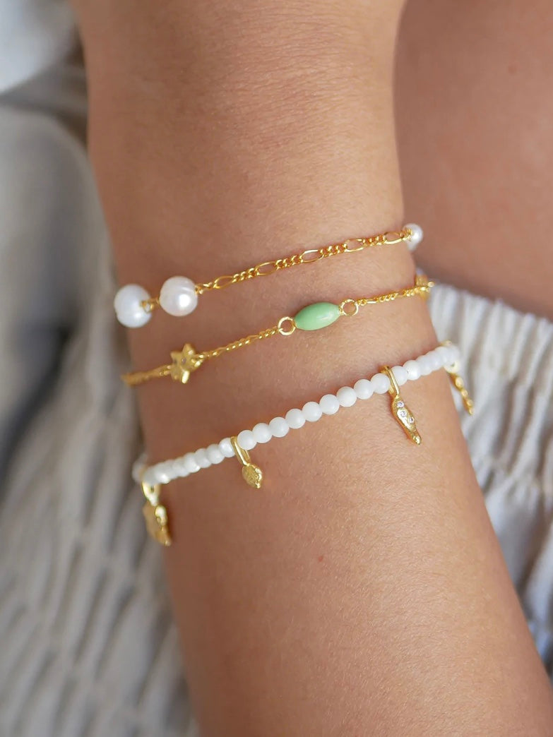 Enamel Aruba armbånd