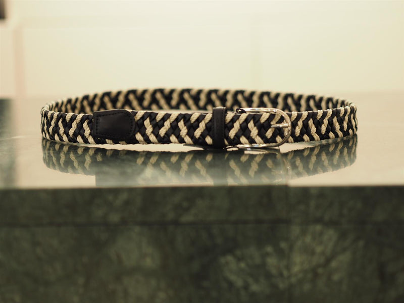 Gant D1 Rope leather braid belt