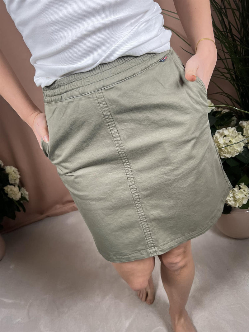 Lexington Reese Cotton Canvas Skirt