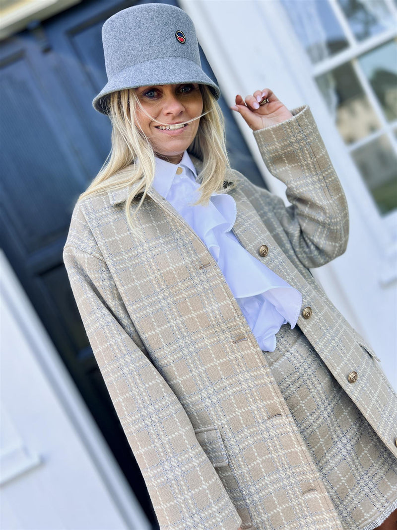 Busnel Bibi Checked Coat