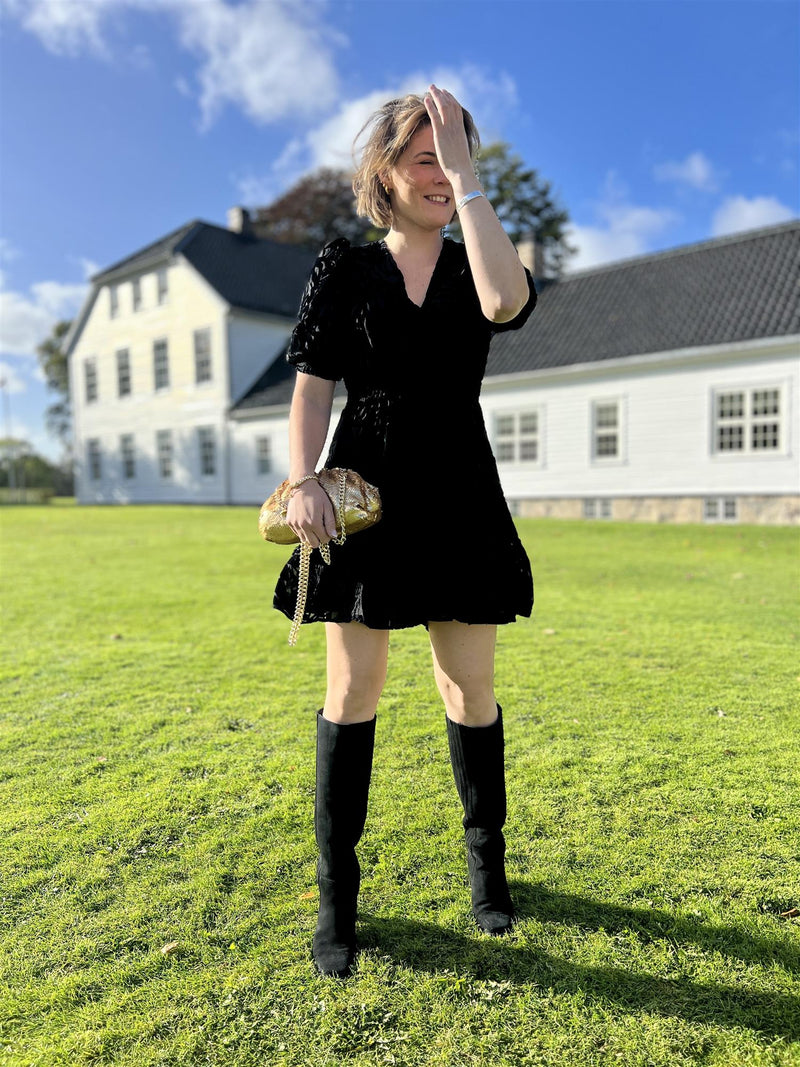 Hale Bob Willow Dress Silk Burn Out