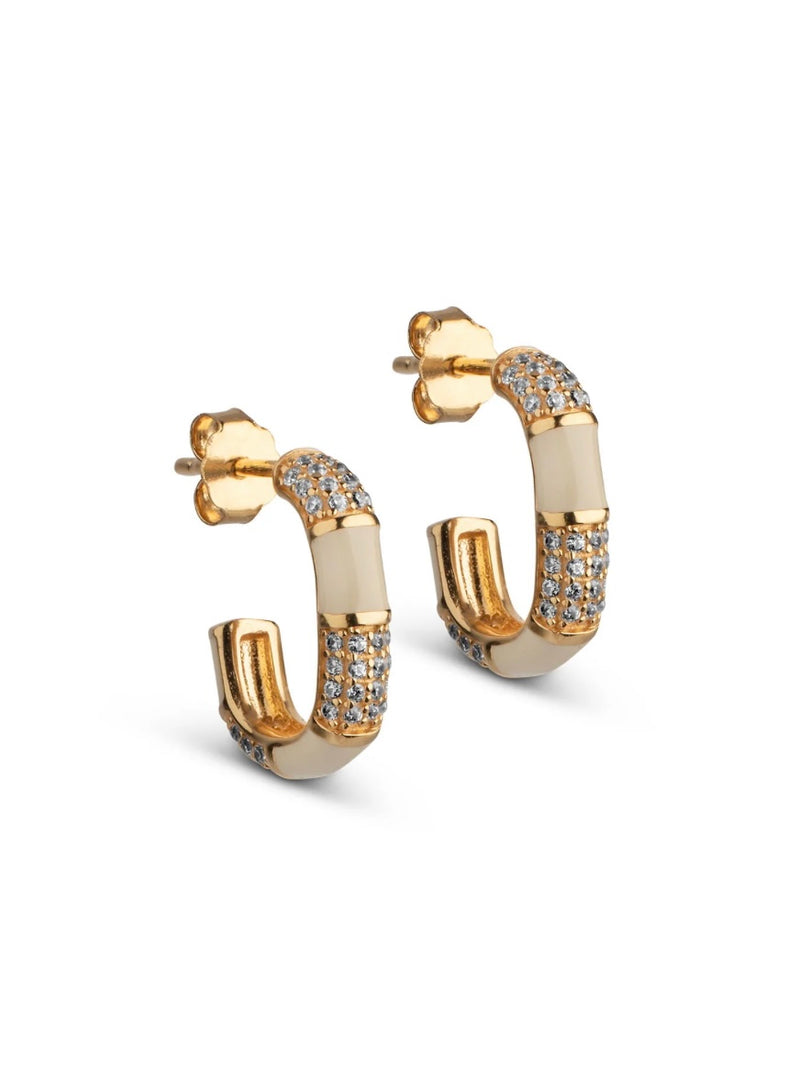 Enamel Hoops Oline - beige