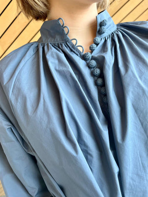 Cathrine Hammel Poplin bohemian wide dress