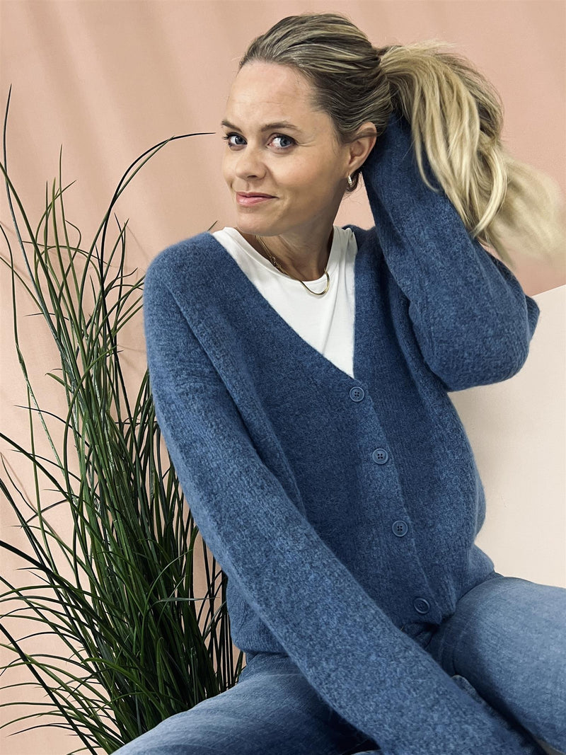 Mos Mosh MM Thora V-Neck Knit Cardigan