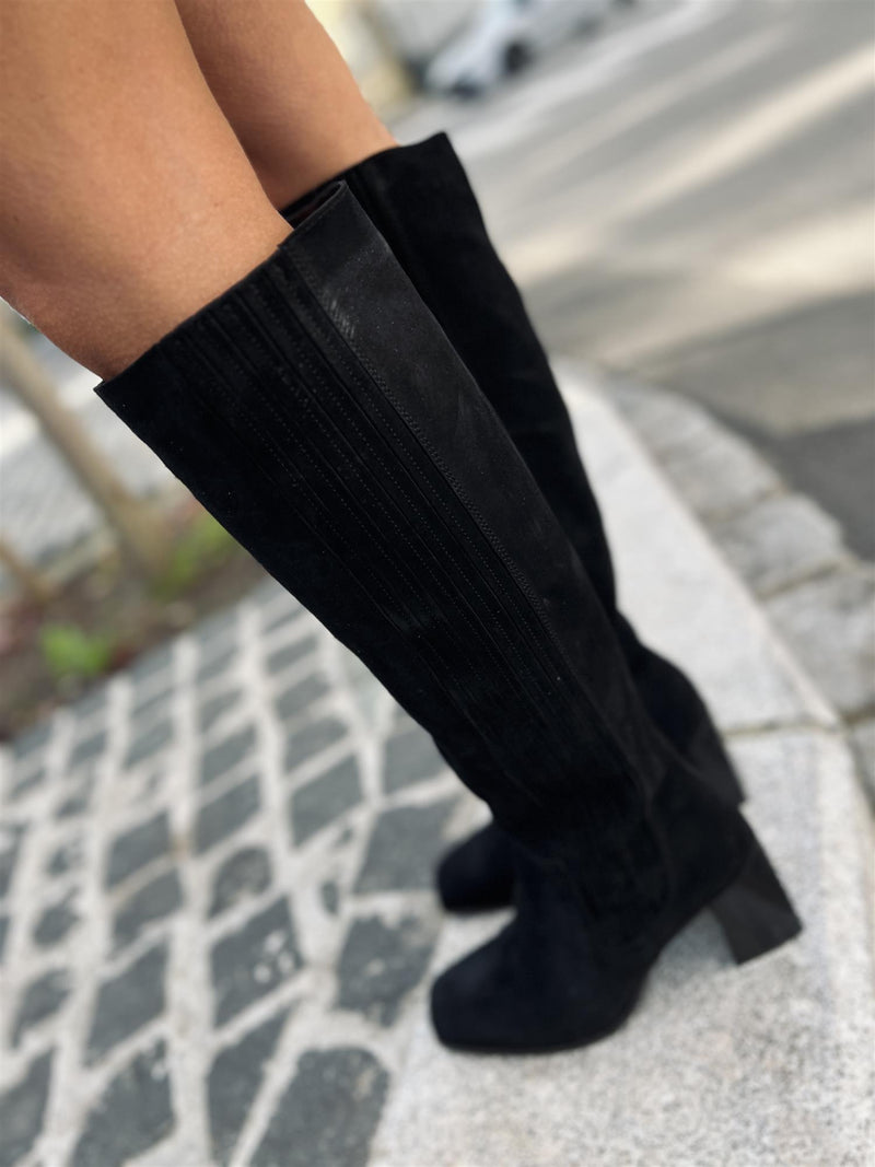 Camilla Pihl Siwa Suede Knee Boot