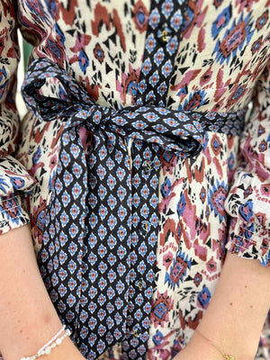 Hale Bob PHAEDRA DRESS LINEN