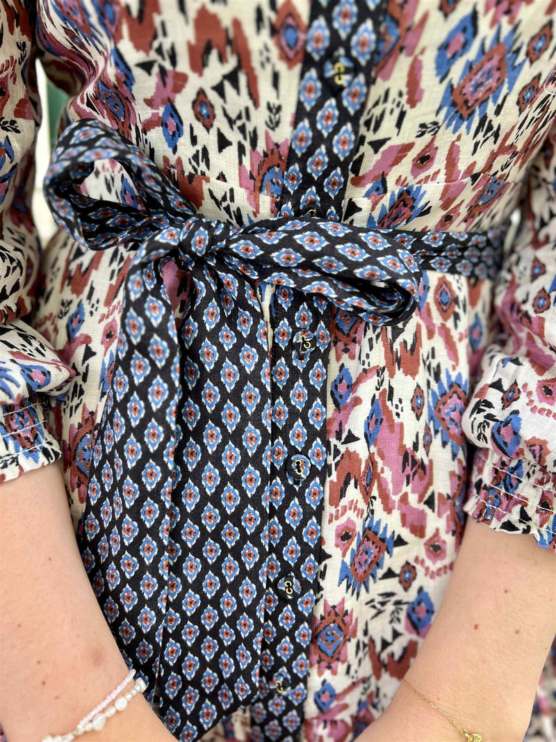 Hale Bob PHAEDRA DRESS LINEN