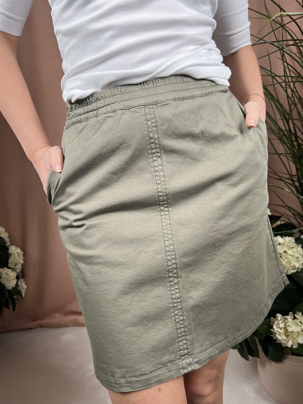 Lexington Reese Cotton Canvas Skirt