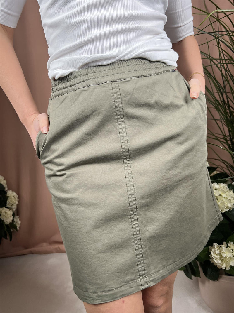 Lexington Reese Cotton Canvas Skirt