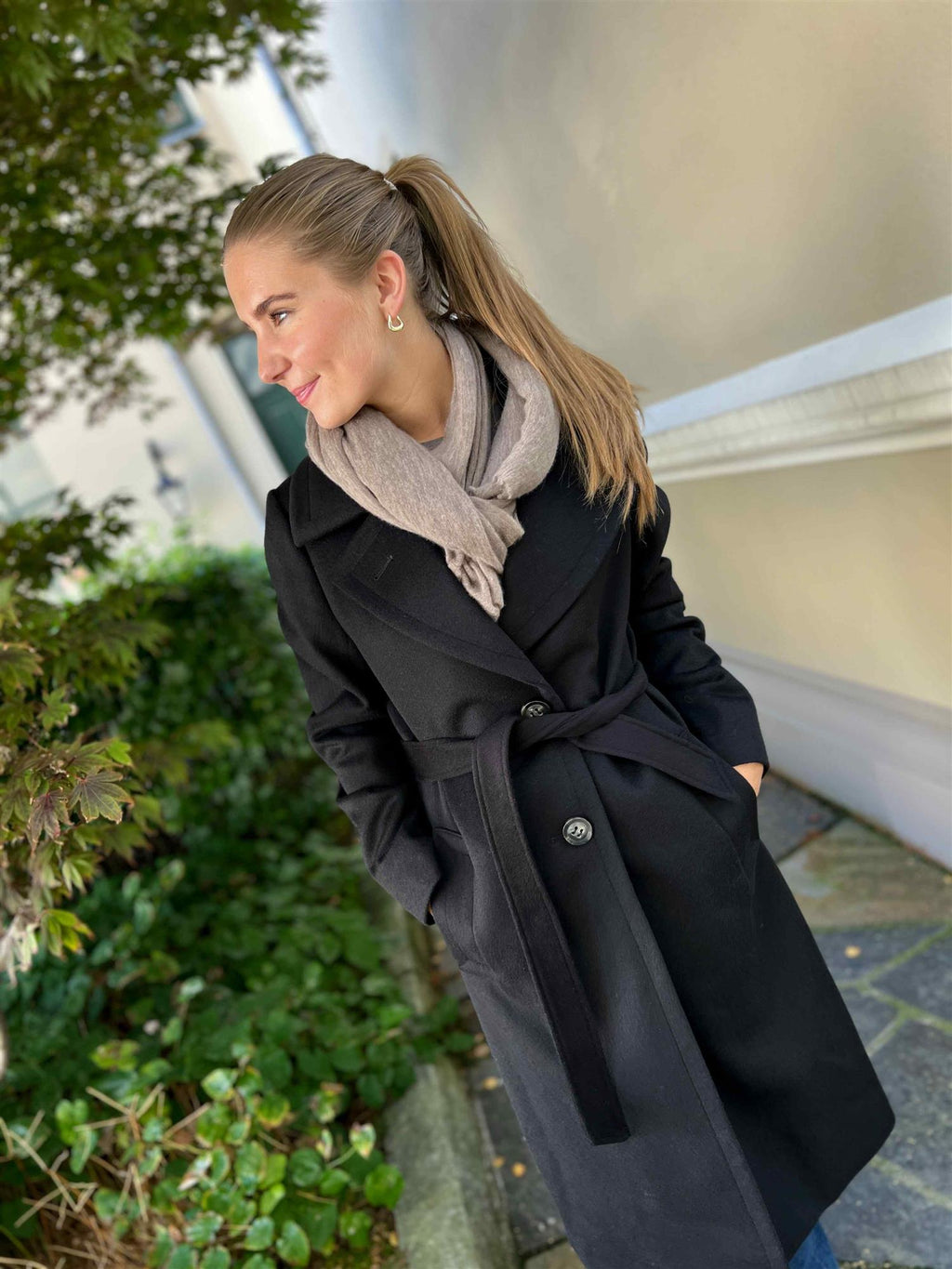 Sand Cashmere Clareta Coat