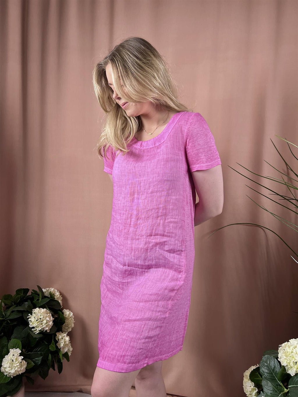 120% Lino Woman Dress