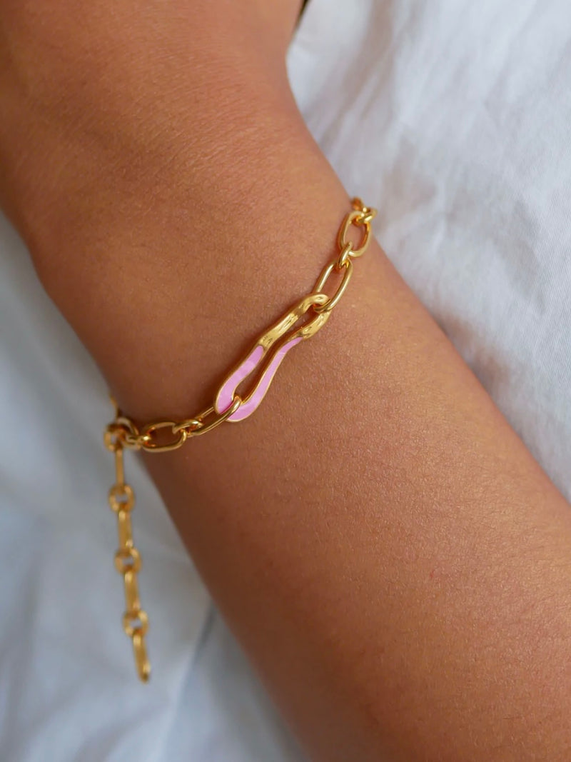 Enamel Bracelet Jasmine