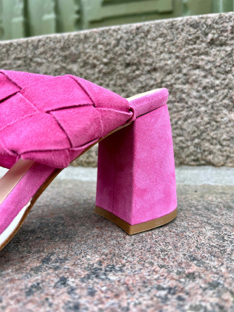 Laura Bellariva ladies sandal høy hæl rosa