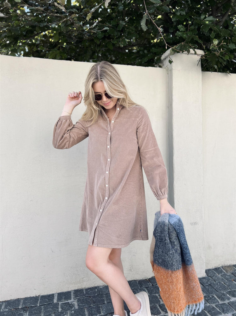 Lexington Elaine Corduroy Shirt Dress